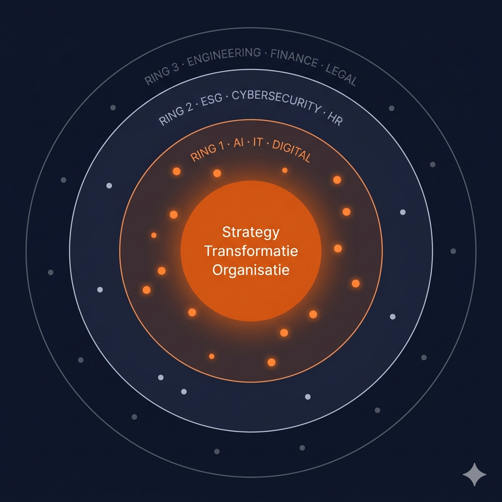 Multi-domein expansie: Strategy, AI, ESG, Engineering